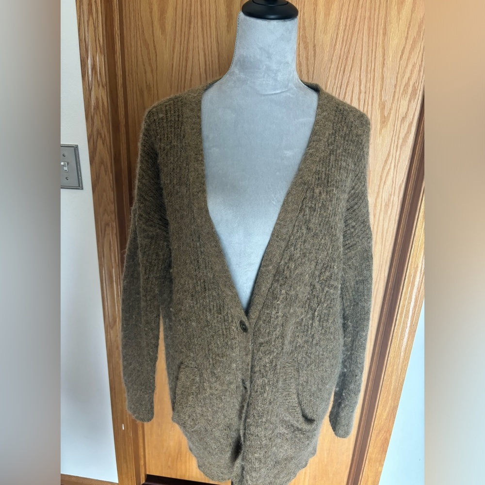 Free People Mohair Oversized Cardigan Size Unknown